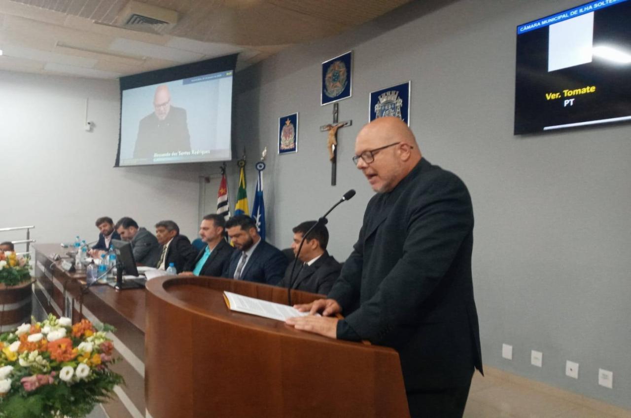 Vereador Alessandro “Tomate” apresentará três projetos de lei nesta segunda-feira, 15/12, na sessão ordinária da câmara municipal