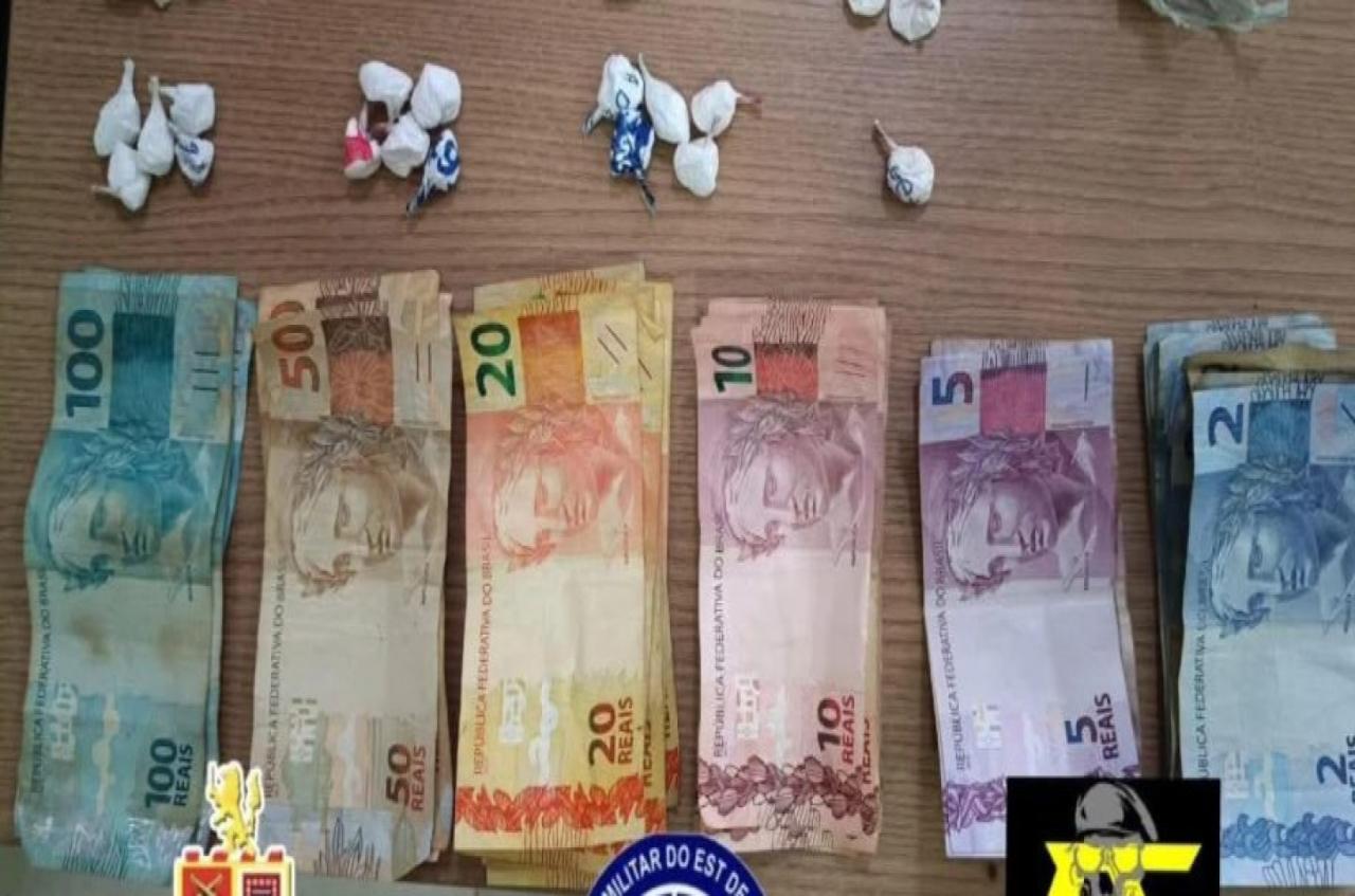 Força Tática prende casal por tráfico de drogas na Vila Botega