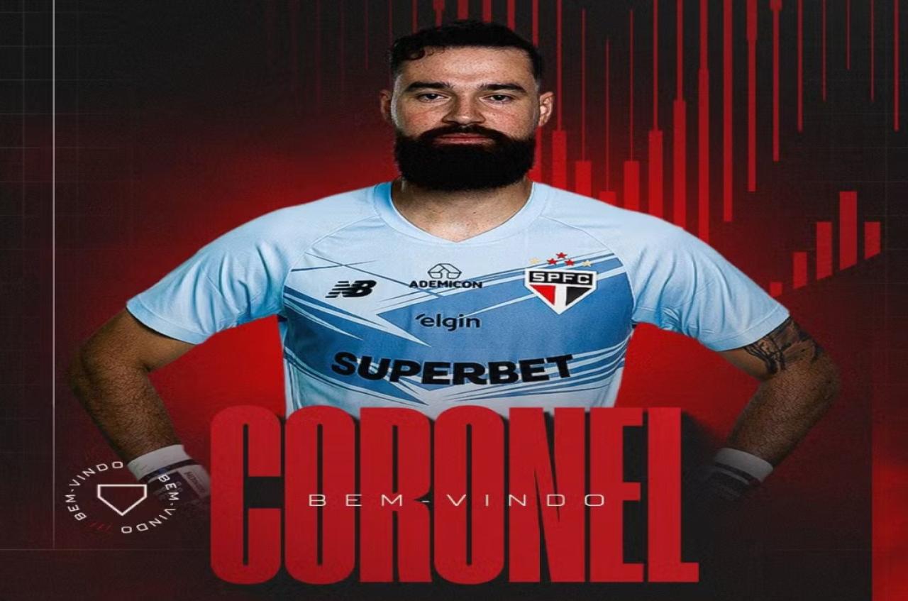 São Paulo anuncia a contratação do goleiro Carlos Coronel, da seleção do Paraguai