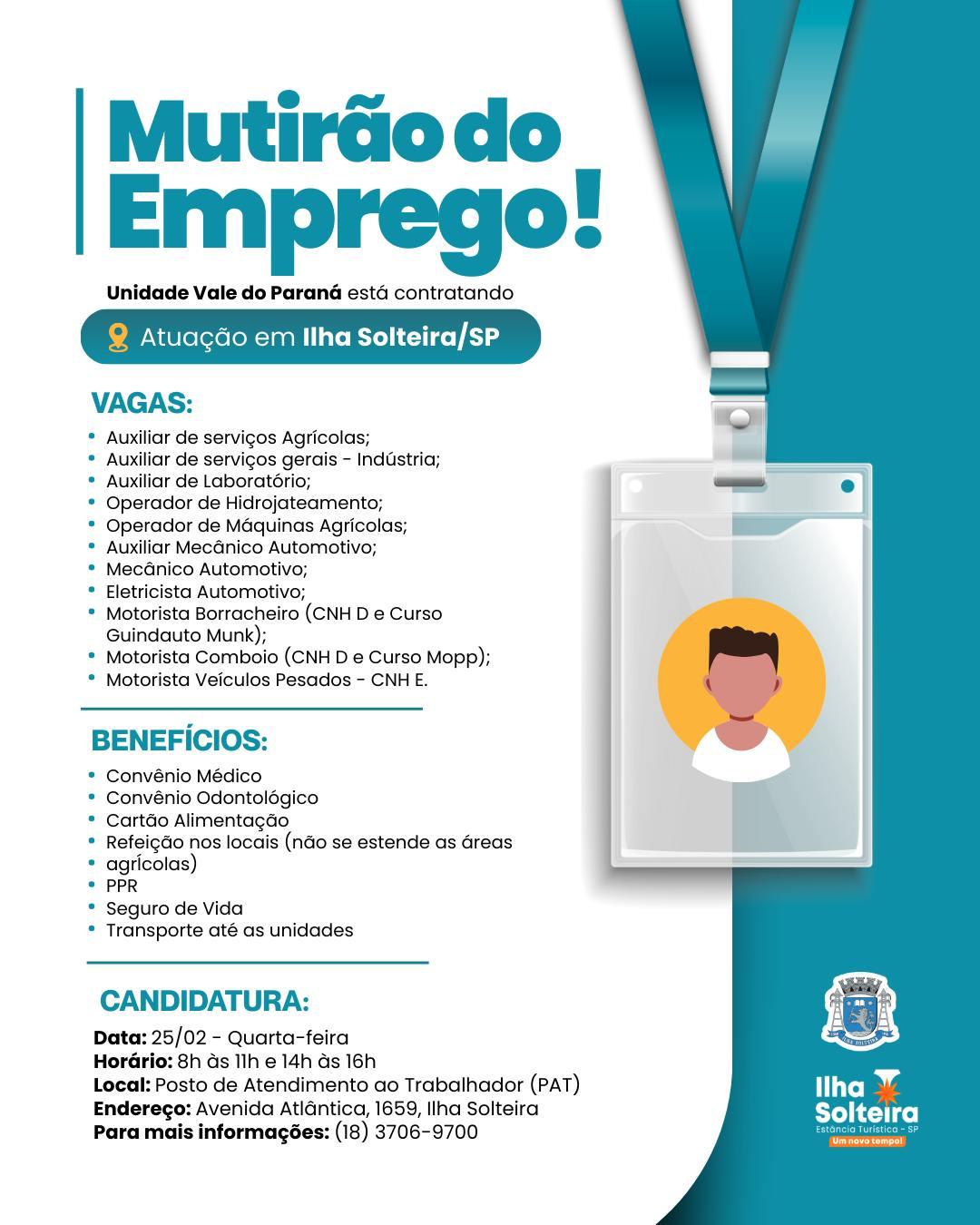 Vagas Disponíveis