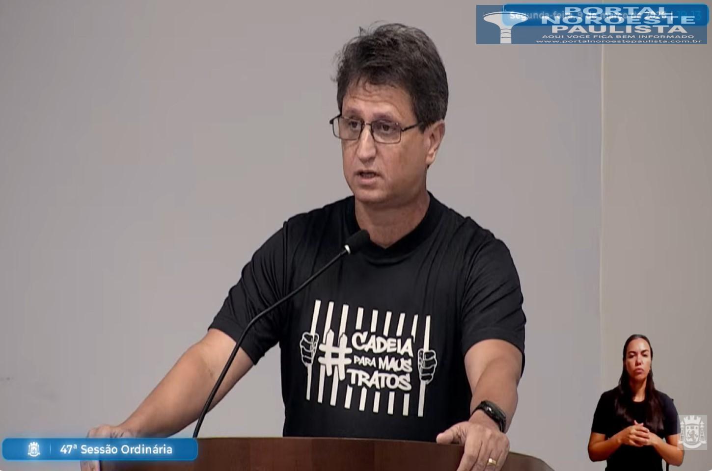 Ex-vereador defende criação de setor específico para a causa animal em Ilha Solteira