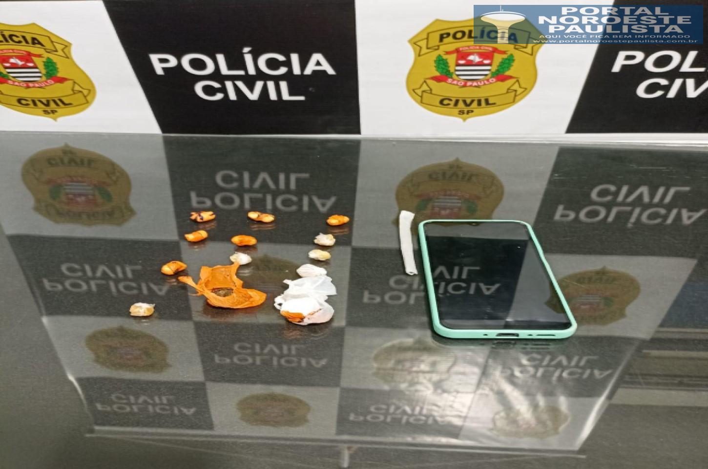 Polícia Civil prende suspeito por tráfico de drogas em Lavínia