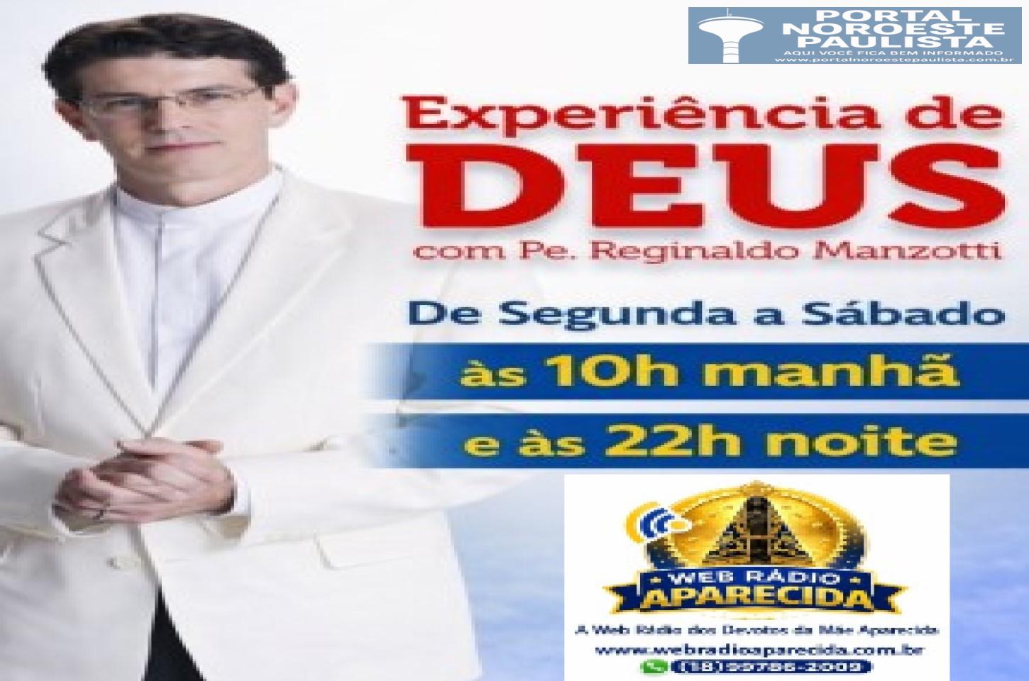 Web Rádio Aparecida passa a retransmitir programa “Experiência de Deus” com Padre Reginaldo Manzotti