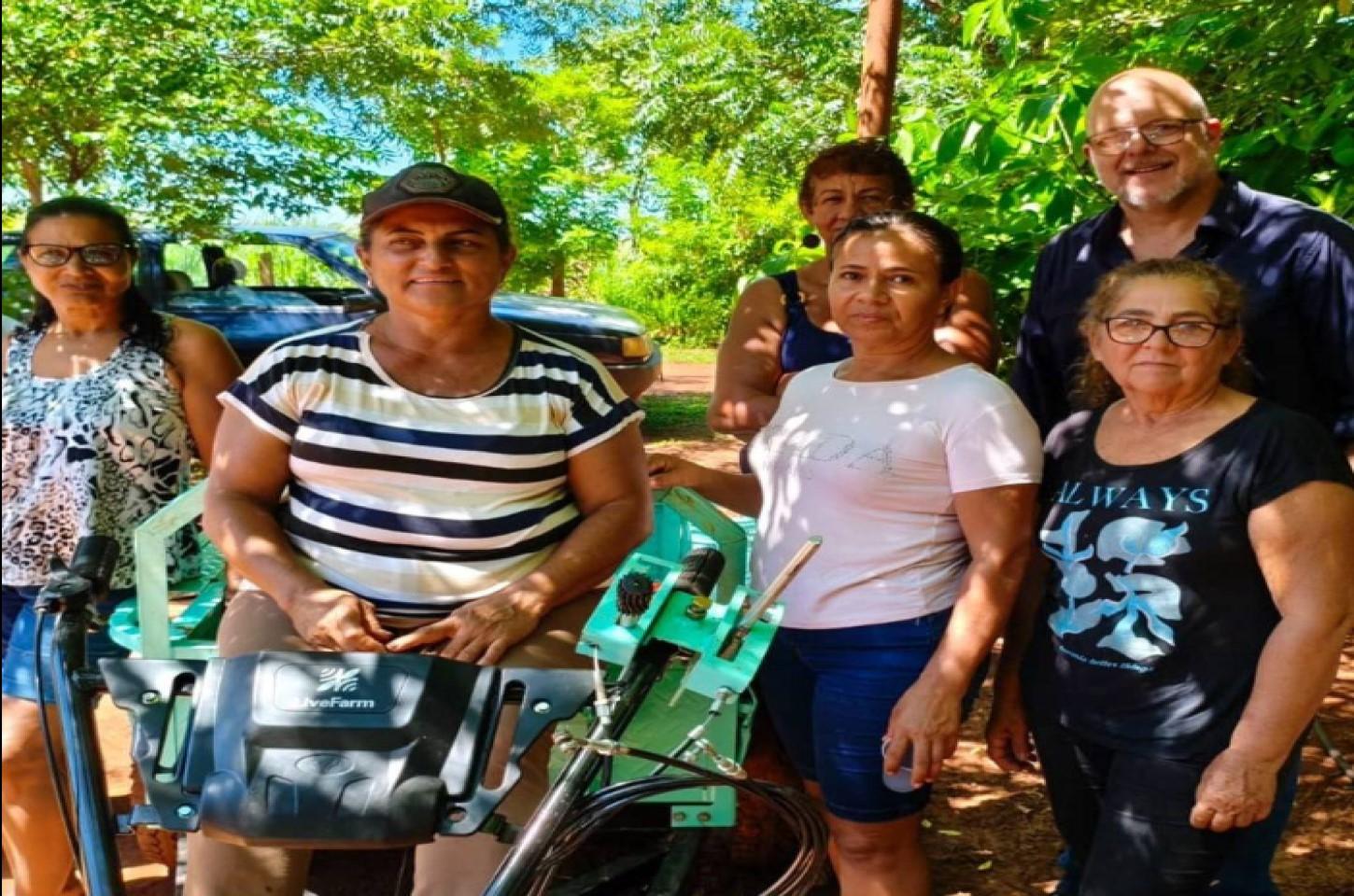 Associação rural de Ilha Solteira recebe kit mecanizado e reforça agricultura familiar