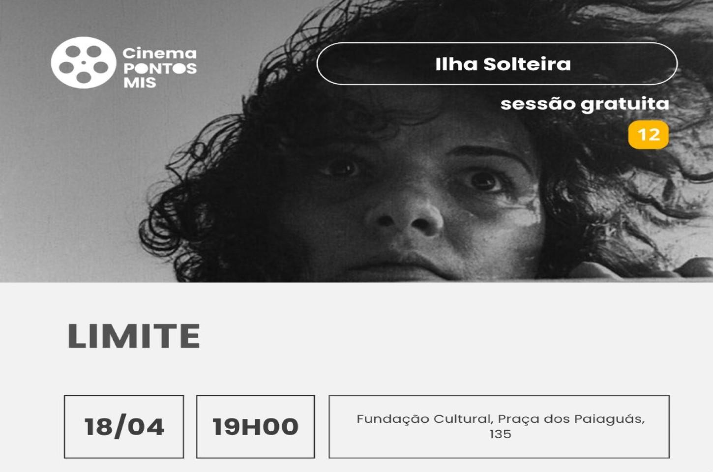 Cine Paiaguás exibe gratuitamente o clássico brasileiro “Limite” neste sábado