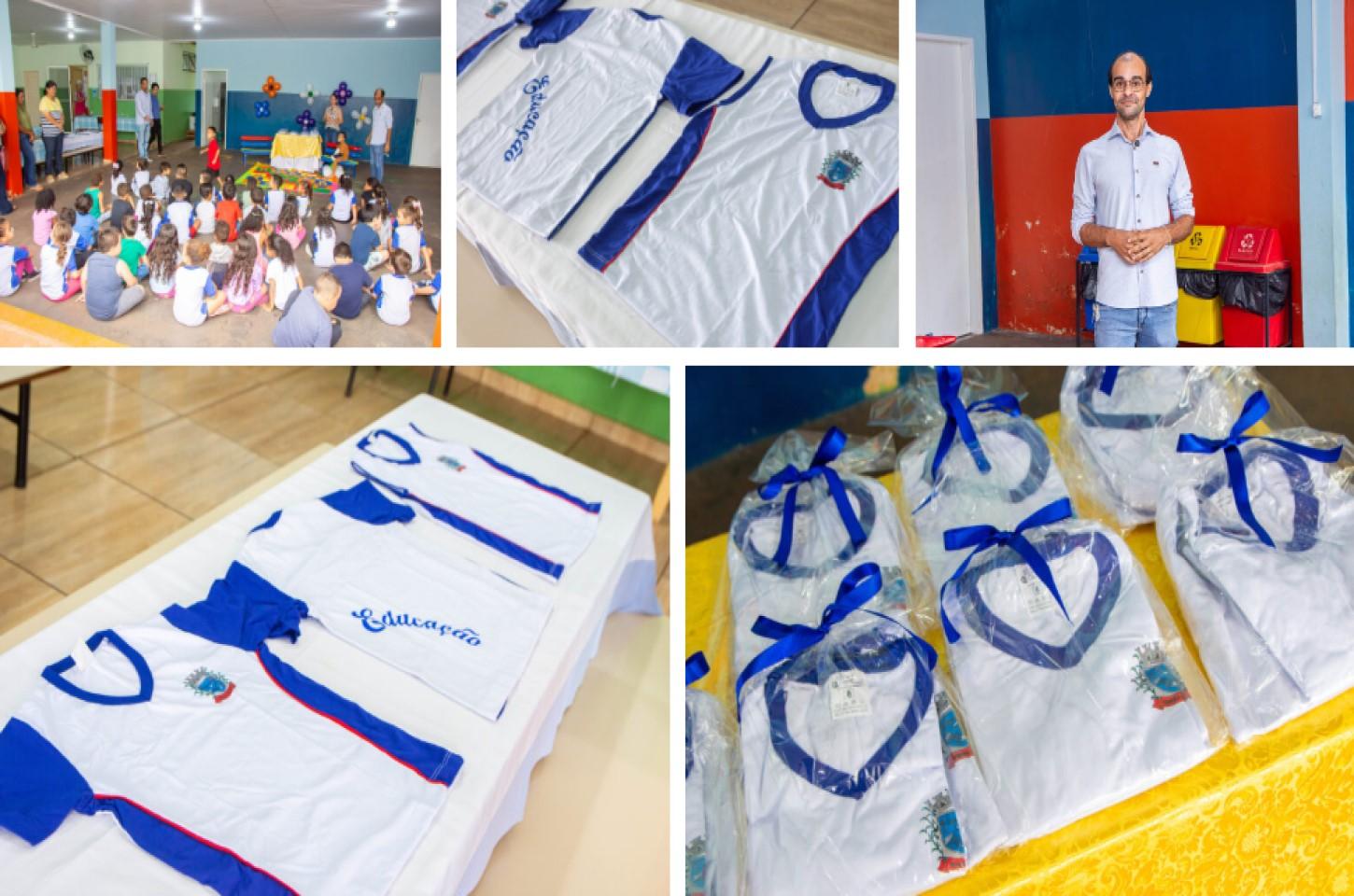 PEREIRA BARRETO AVANÇA NA EDUCAÇÃO COM ENTREGA AMPLIADA DE UNIFORMES ESCOLARES