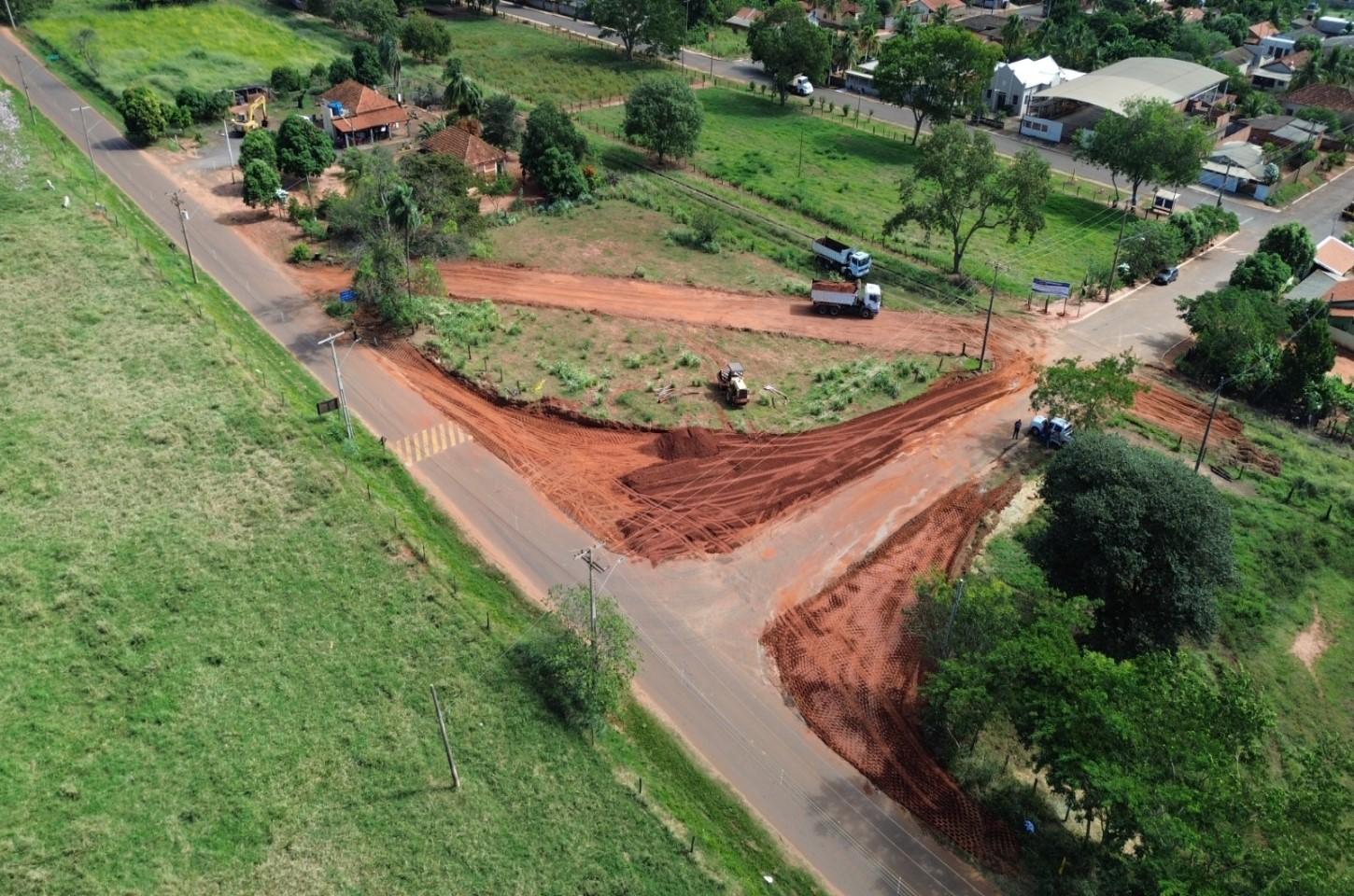 Atenção Motoristas: Andradina terá desvio no trânsito para obra de rotatória no bairro Planalto