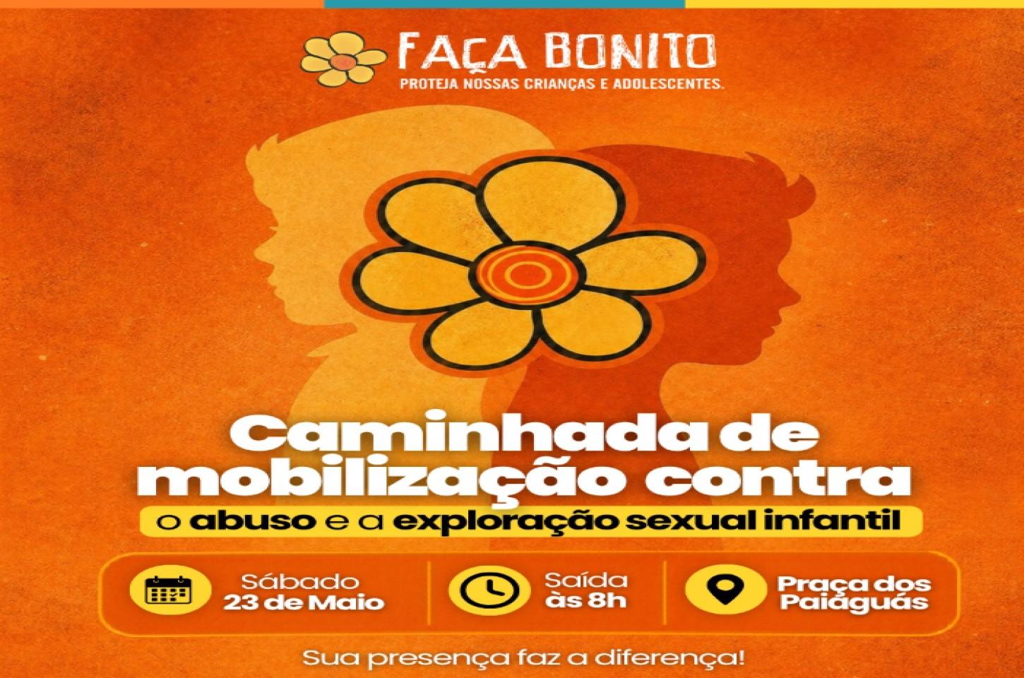 Ilha Solteira realiza caminhada de conscientização contra abuso e exploração sexual infantil