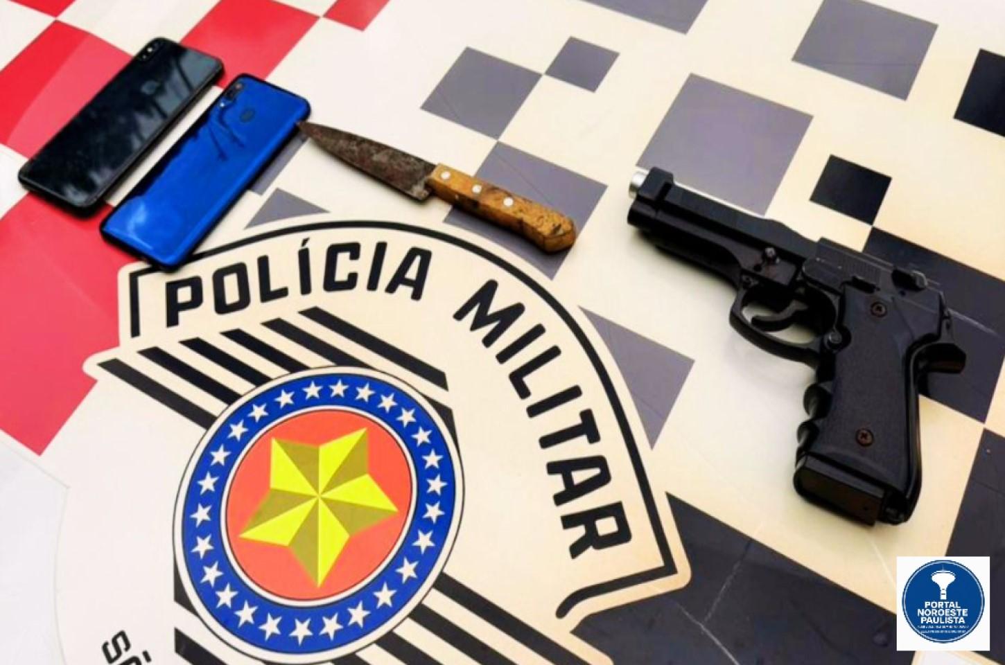 PM prende dois homens e recupera celulares furtados em Ilha Solteira