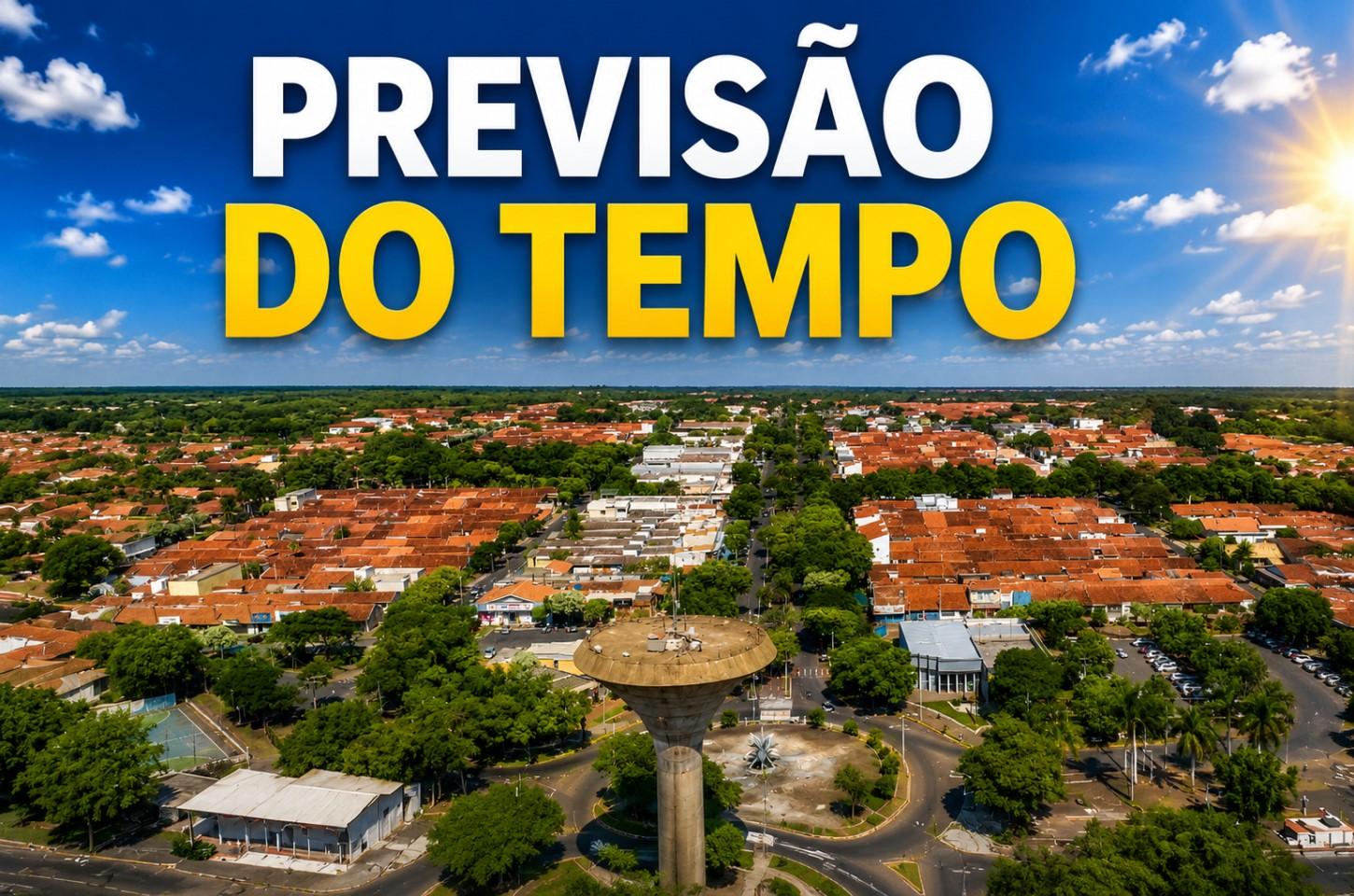 Região Noroeste Paulista terá dias de sol, temperaturas amenas e possibilidade de chuva isolada até sexta-feira