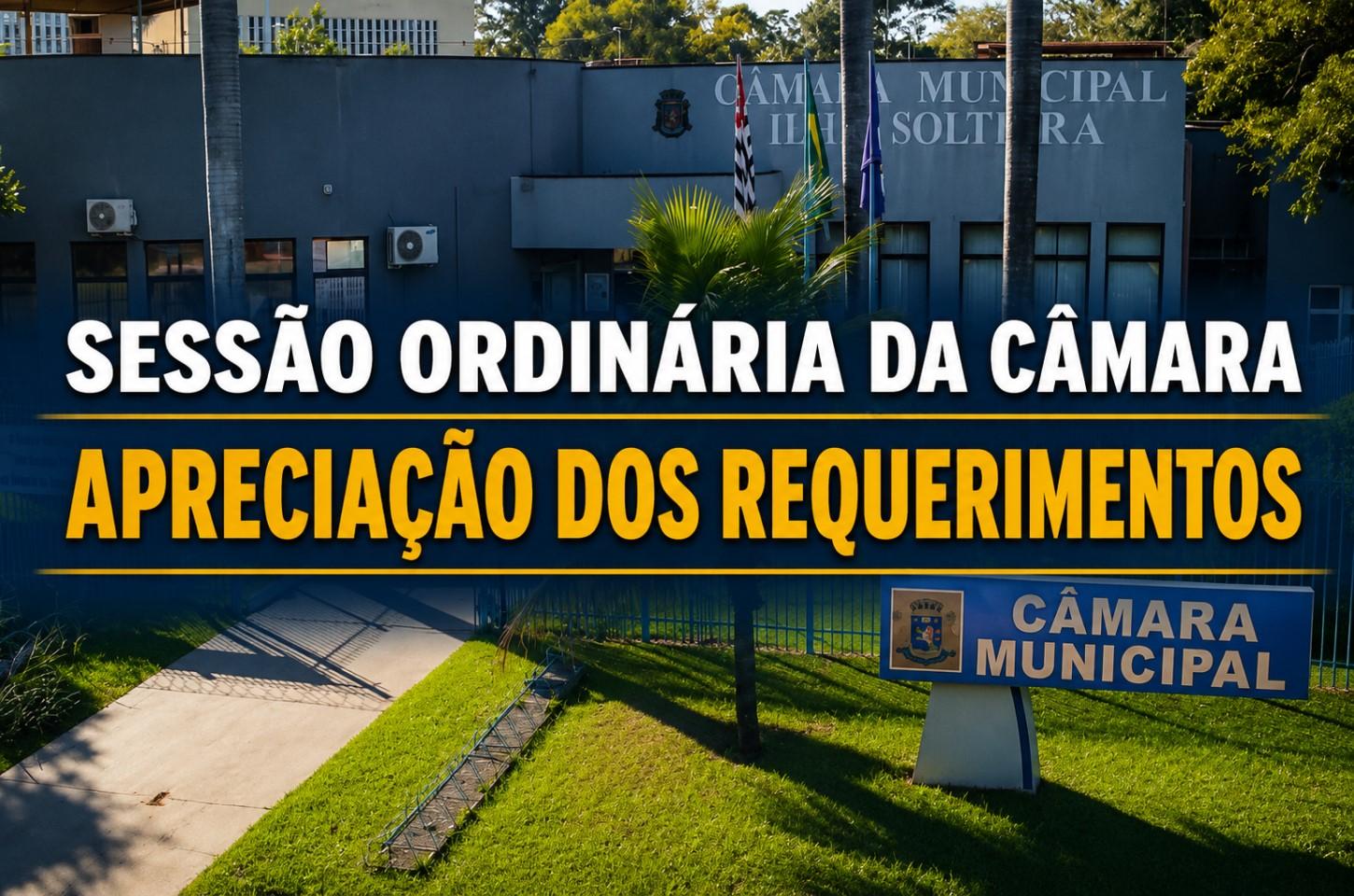 Câmara de Ilha Solteira aprova quatro requerimentos de informações na 61ª Sessão Ordinária