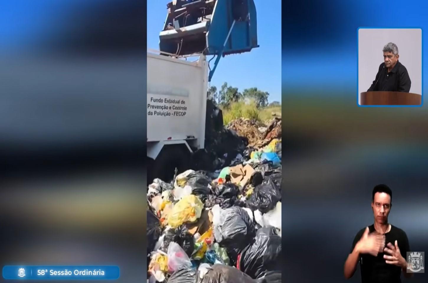 Denúncia de descarte irregular de lixo domina debate na Câmara de Ilha Solteira