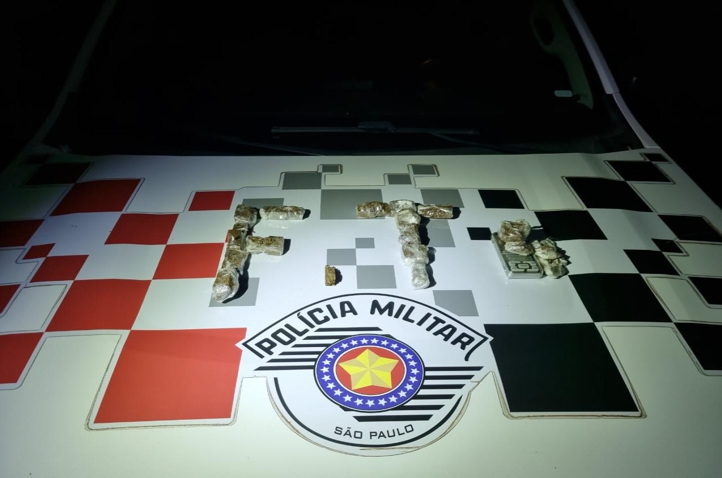 Homem é preso por tráfico de drogas durante operação da Força Tática em Ilha Solteira