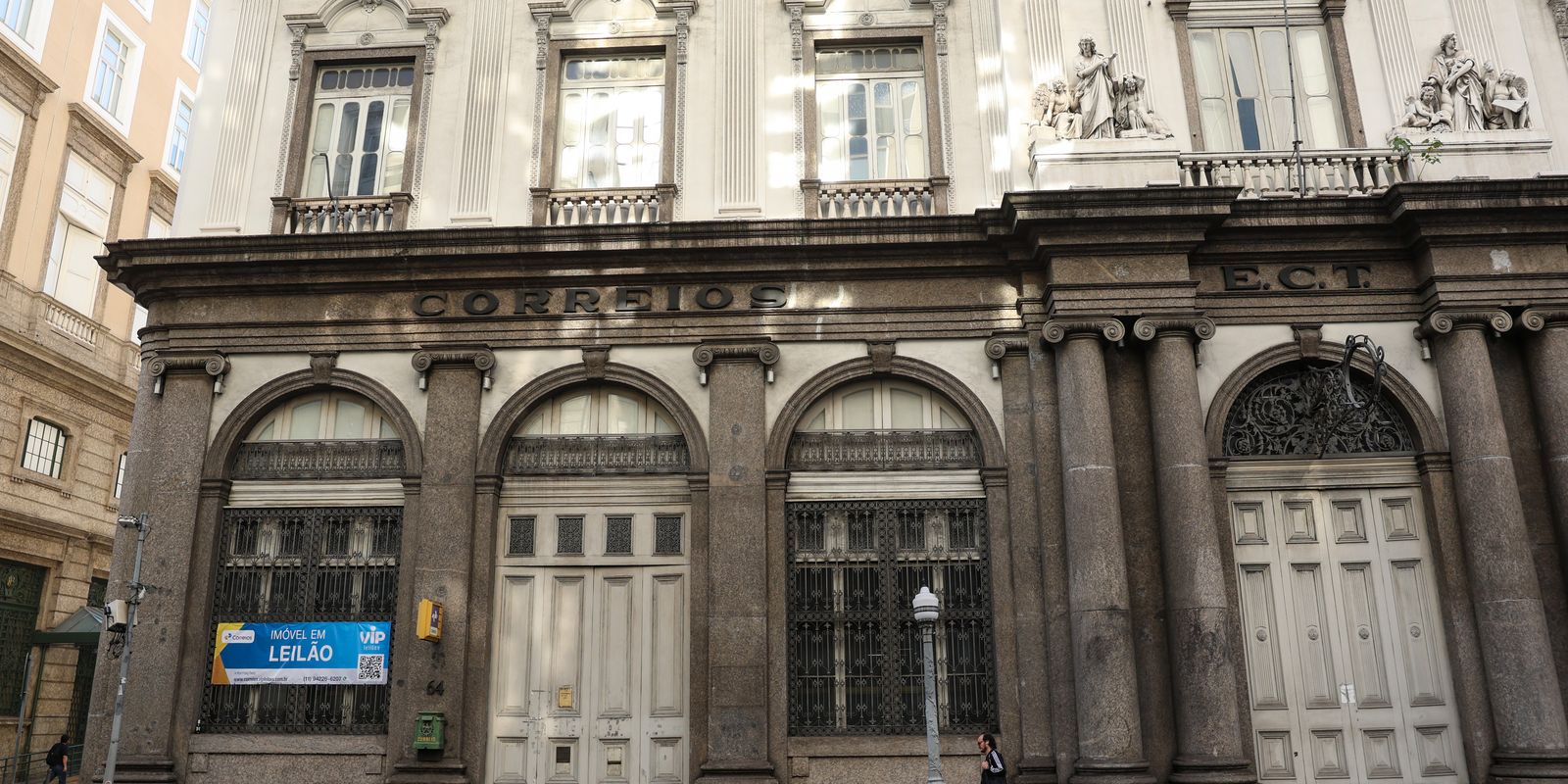 Antiga sede dos Correios no centro do Rio vai a leilão nesta quinta