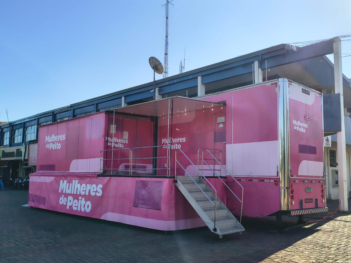 Carreta do Programa Mulheres de Peito inicia atendimentos gratuitos nesta terça-feira em Ilha Solteira