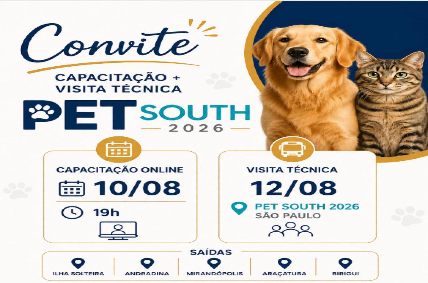 Sebrae-SP abre inscrições para capacitação e missão técnica voltadas ao setor pet