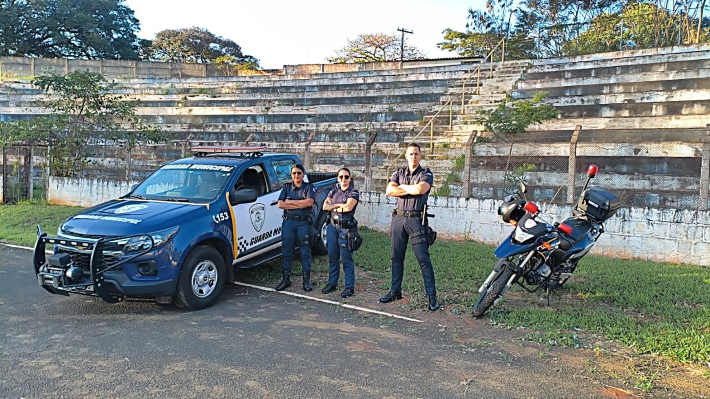 GCM realiza ação preventiva durante Copa Poly Sport de Futebol em Ilha Solteira