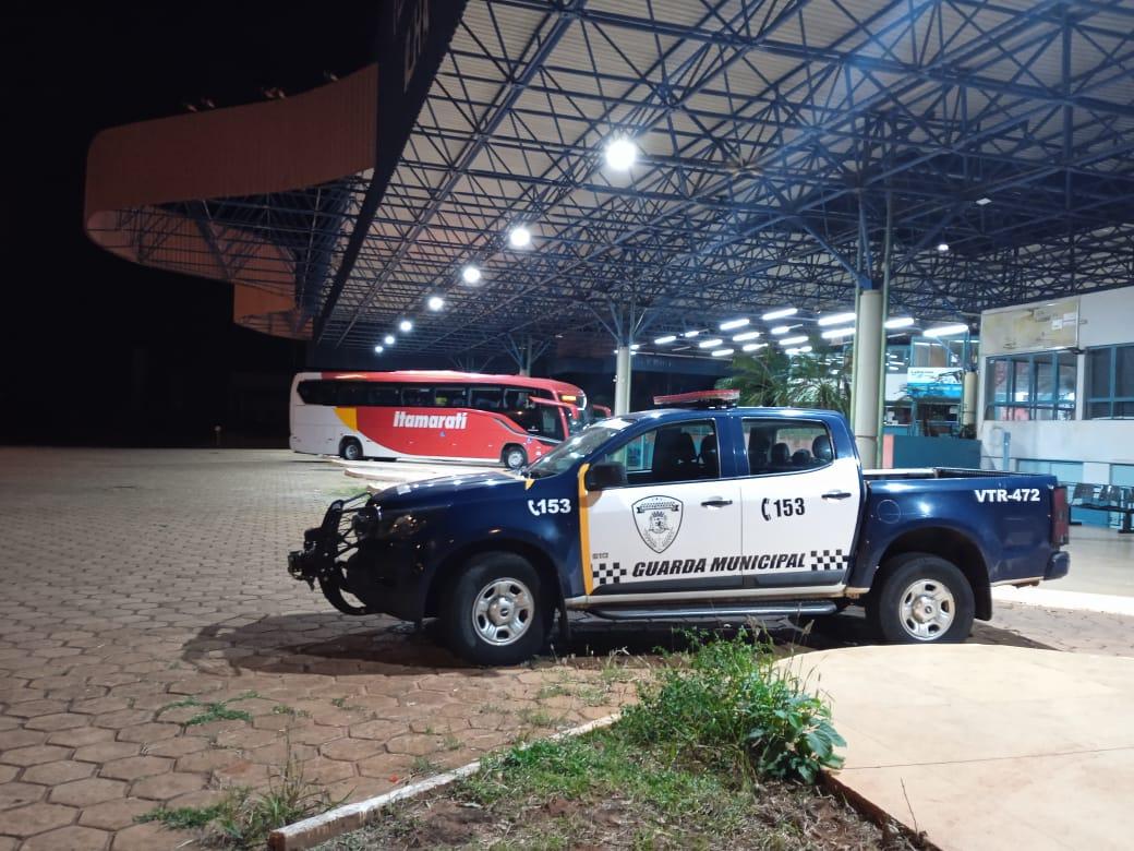 GCM prende em flagrante suspeito de tentativa de homicídio no Terminal Rodoviário de Ilha Solteira