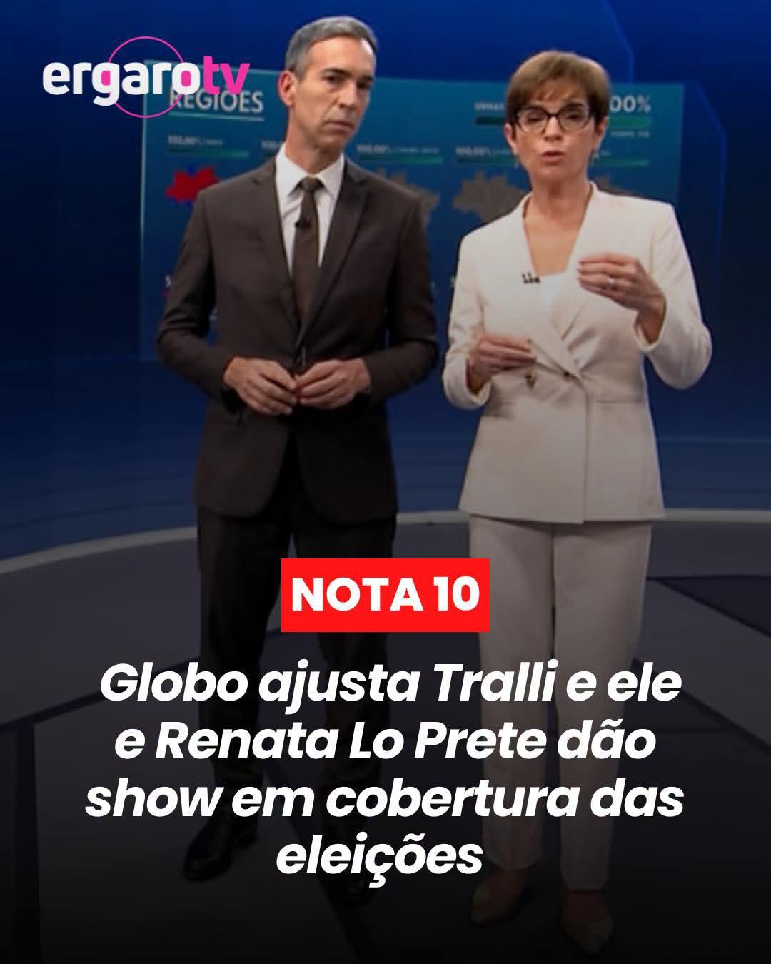 Cobertura Eleições: Globo da Show de Jornalismo
