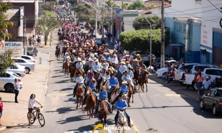 14ª Cavalgada Entre Amigos celebra tradição sertaneja nos 89 anos de Andradina