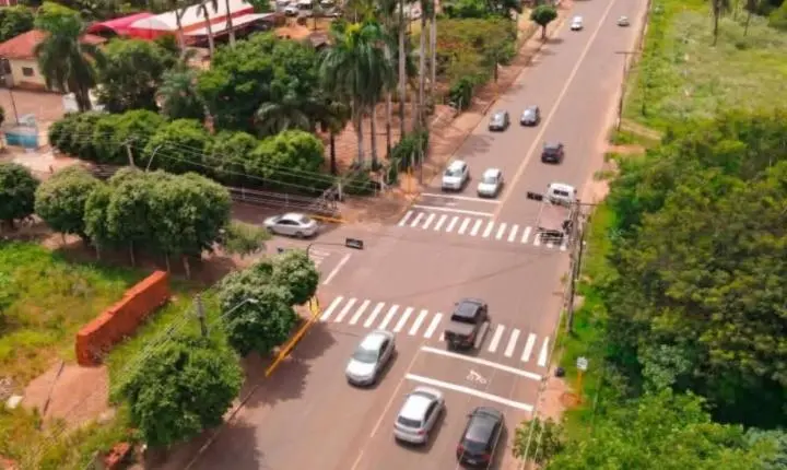 ANDRADINA: NOVO SEMÁFORO ENTRA EM FUNCIONAMENTO NO CRUZAMENTO DA RUA PARAÍBA COM A AVENIDA RIO GRANDE DO SUL