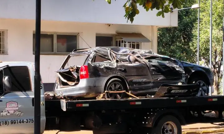 Capotamento na madrugada mata estudante da Unesp em Ilha Solteira