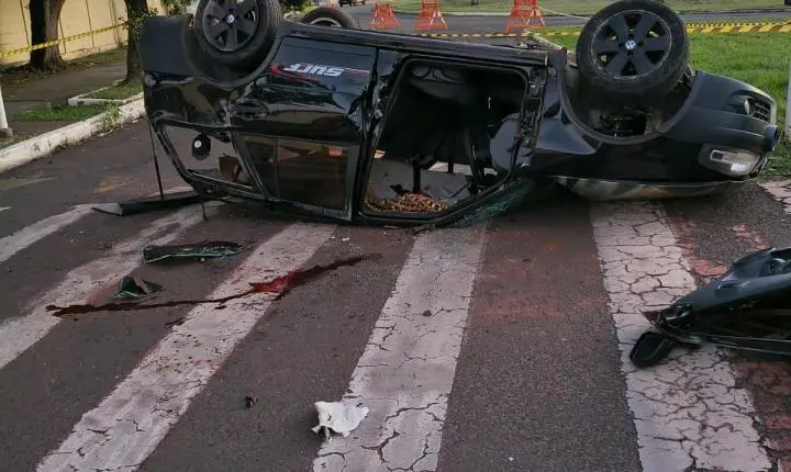 Capotamento na madrugada mata estudante da Unesp em Ilha Solteira