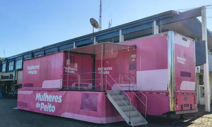 Carreta do Programa Mulheres de Peito inicia atendimentos gratuitos nesta terça-feira em Ilha Solteira