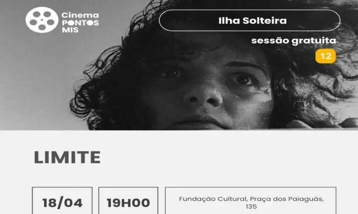 Cine Paiaguás exibe gratuitamente o clássico brasileiro “Limite” neste sábado