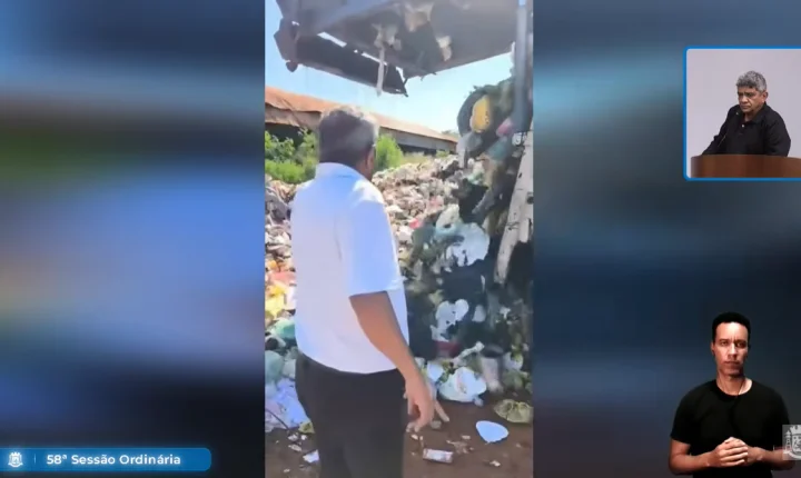 Denúncia de descarte irregular de lixo domina debate na Câmara de Ilha Solteira