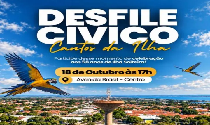 Desfile Cívico de Ilha Solteira será realizado neste domingo com tema “Cantos da Ilha”