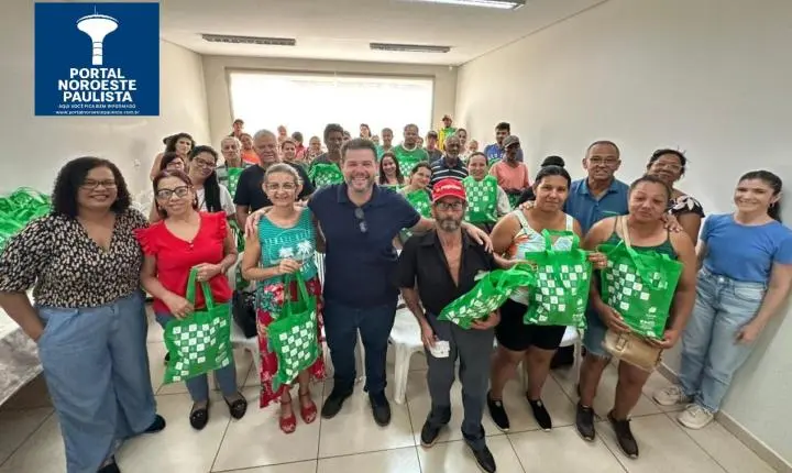 Famílias de Ilha Solteira recebem lâmpadas de LED em ação conjunta com concessionária de energia