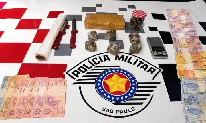 Força Tática prende dois homens e desarticula ponto de tráfico no bairro Nova Canaã, em Andradina
