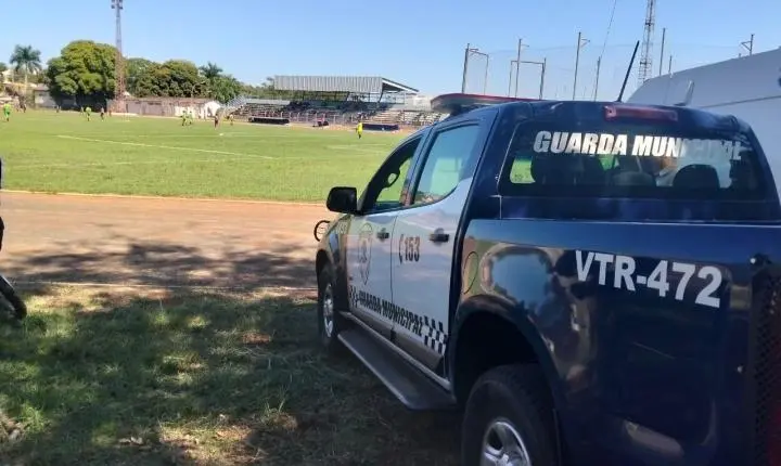 GCM realiza ação preventiva durante Copa Poly Sport de Futebol em Ilha Solteira