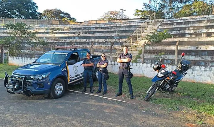 GCM realiza ação preventiva durante Copa Poly Sport de Futebol em Ilha Solteira