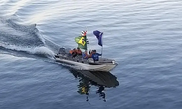 GCM reforça segurança durante Torneio de Pesca Esportiva no Porto de Navegação de Ilha Solteira