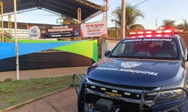 GCM reforça segurança durante Torneio de Pesca Esportiva no Porto de Navegação de Ilha Solteira