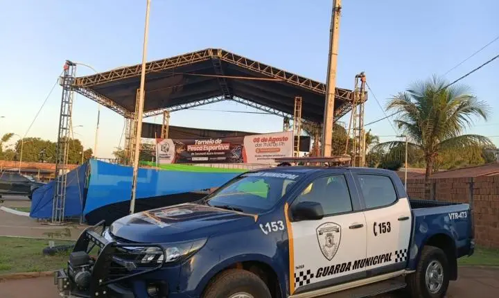 GCM reforça segurança durante Torneio de Pesca Esportiva no Porto de Navegação de Ilha Solteira