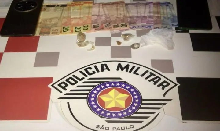 Homem é preso por tráfico de drogas durante abordagem na Zona Norte de Ilha Solteira