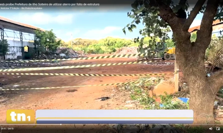 Lixo orgânico, versões contraditórias e ação da CETESB ampliam crise ambiental em Ilha Solteira