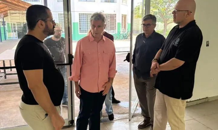 Paulo Teixeira e Simão Pedro cumprem agenda com foco em educação, saúde e agricultura familiar em Ilha Solteira