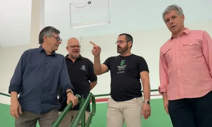 Paulo Teixeira e Simão Pedro cumprem agenda com foco em educação, saúde e agricultura familiar em Ilha Solteira
