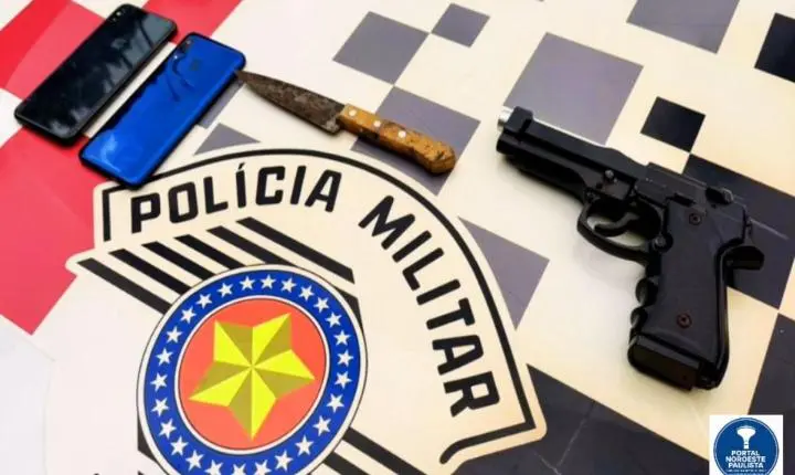 PM prende dois homens e recupera celulares furtados em Ilha Solteira
