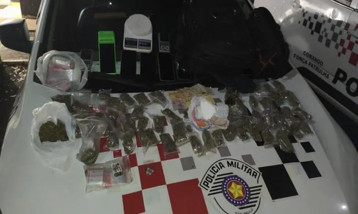Polícia Militar prende homem por tráfico de drogas durante Atividade Delegada em Ilha Solteira