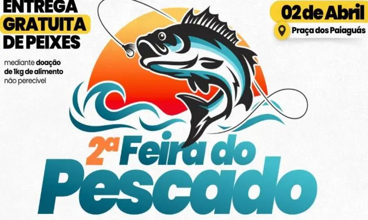 Praça dos Paiaguás recebe 2ª Feira do Pescado com atrações e ação solidária