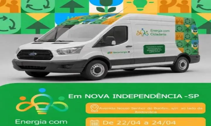 Projeto “Energia com Cidadania” oferece serviços gratuitos à população em Nova Independência