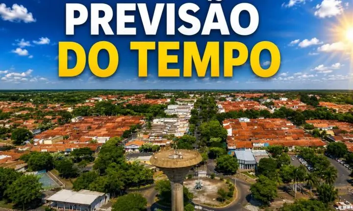 Região Noroeste Paulista terá dias de sol, temperaturas amenas e possibilidade de chuva isolada até sexta-feira